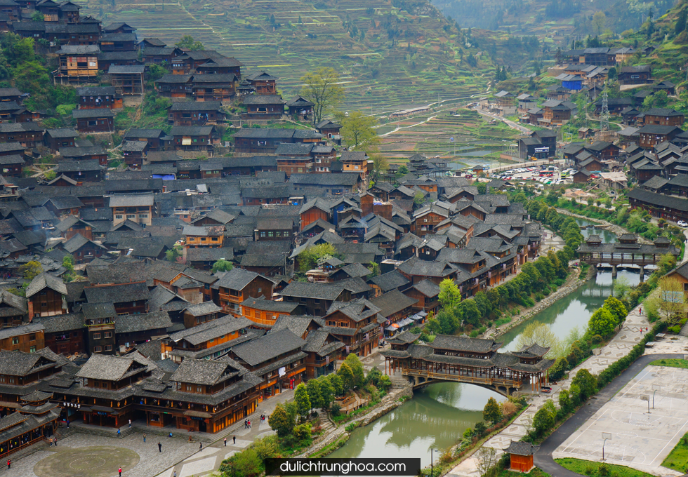 Du lịch Qúy Châu 4 Di Sản nổi tiếng Thế Giới miễn phí tour tham quan Phượng Hoàng Cổ Trấn